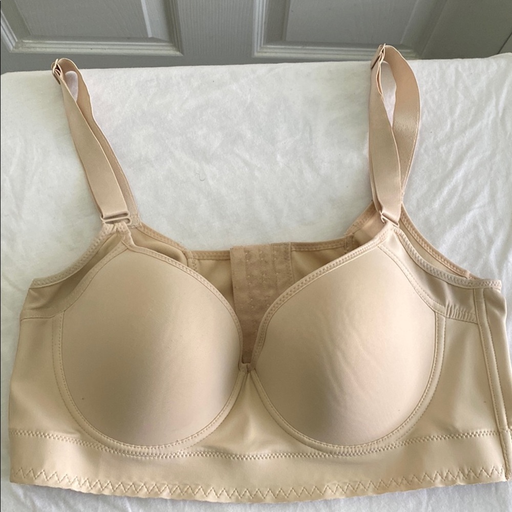 Women’s Comfort Bra Everyday Underwire Support Push Up Adjustable Strap 40C